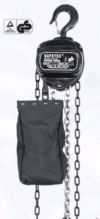 Řetězový kladkostroj černý TFZ 005-B 500kg