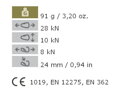 Karabina HMS Magnum-screw 