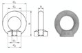 Oko s matkou RIM 582-M20-Zn