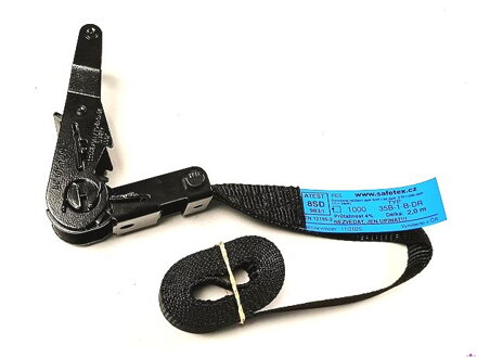 černý upínací pás - kurta 35B-1-B-DR - black