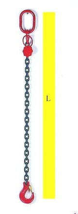 Zvedací vázací řetěz jednopramenný 5300 kg AK1-13-8-LHG-01.00