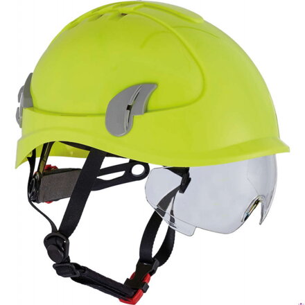 Pracovní přilba Alpin Worker - reflexní žlutá