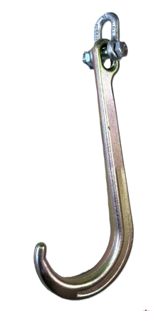 Tažný J-hák 15" se třmenem