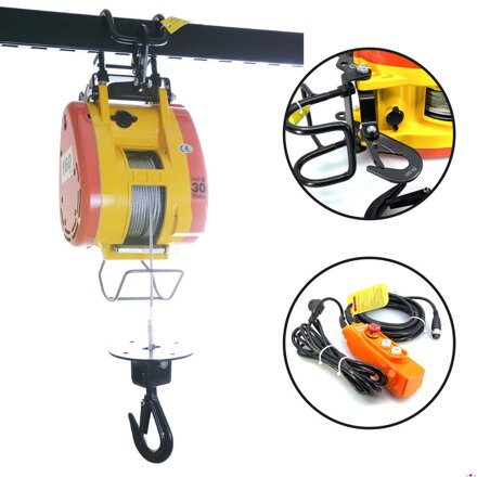 Elektrický lanový zvedák DU 500kg