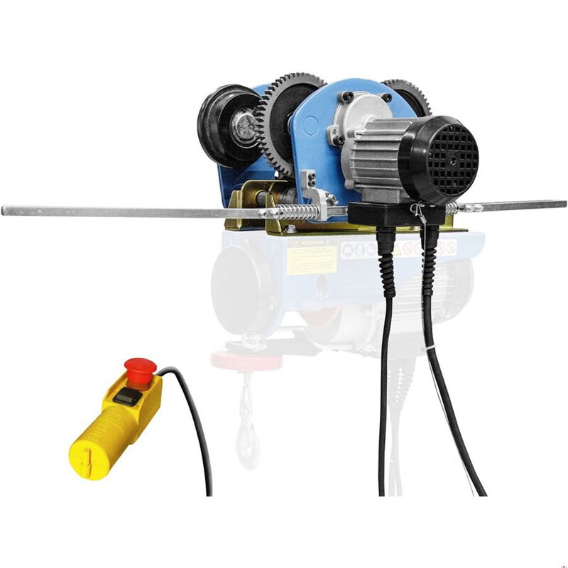 Elektrická jeřábová kočka GLK 1000 pro lanové zvedáky/řetězové kladkostroje Elektrická jeřábová kočka GLK 1000 pro lanové zvedáky/řetězové kladkostroje