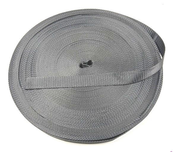 Upínací polyesterový pás 35B - 35mm 2000kg černý